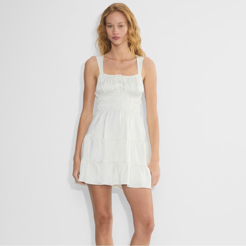 Aritzia Martine Satin Dress